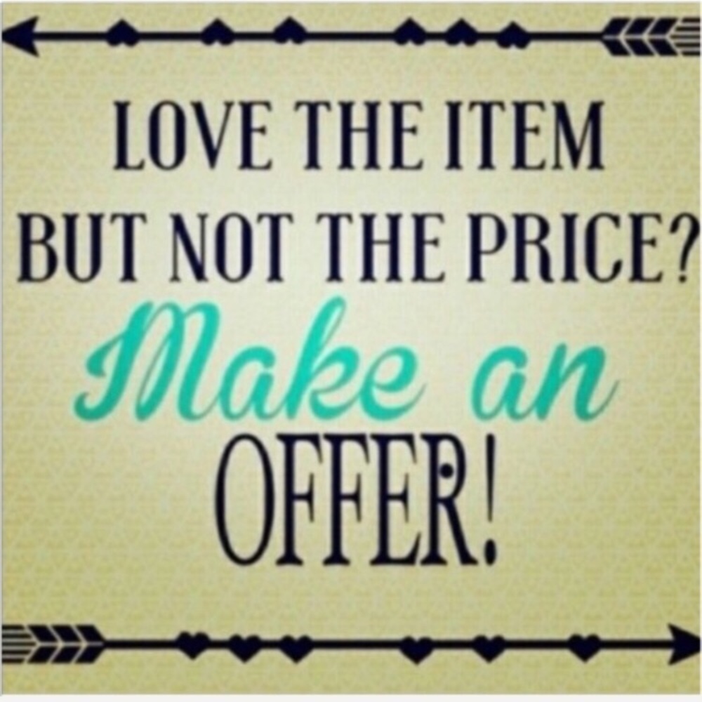 Make an offer 😊